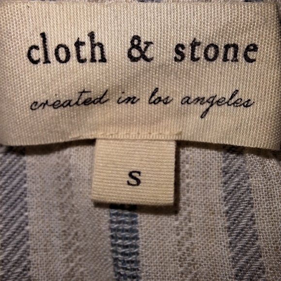 A Cloth and Stone Rayon and Linen halter top pantsuit in a size small. EUC - Picture 7 of 11